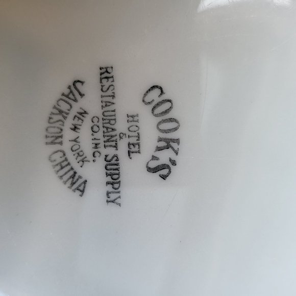 1pc RARE Vtg Jackson China Hummingbird 9.5" Chop Plate~Cooks Rest, Union… - Picture 5 of 14